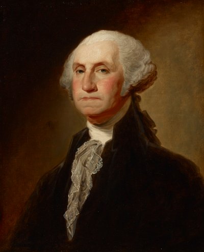 George Washington (The Athenaeum Portrait) by Ezra Ames